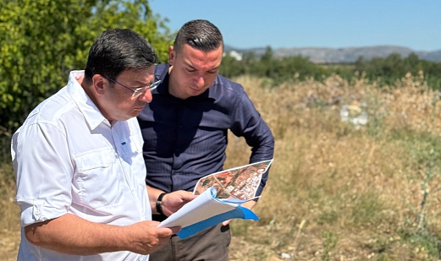 Çanakkale’de yeni mezarlık alanında düzenleme çalışmaları başladı