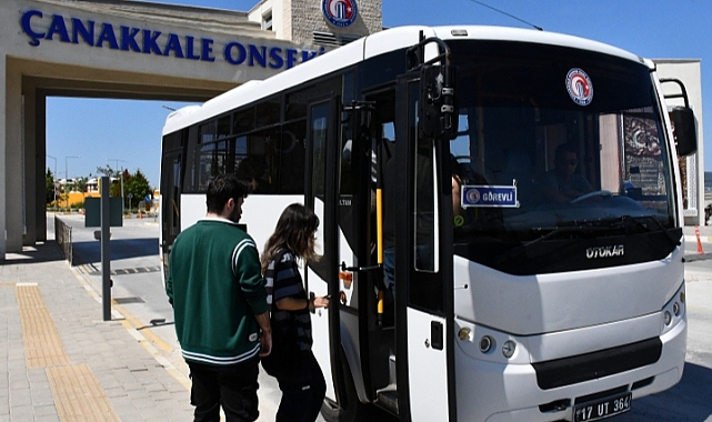 ÇOMÜ kampüs içi ring servis hizmetine ara verildi