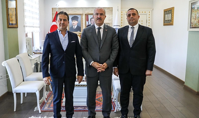 Doğanlar Mobilya Grubu’ndan Vali Toraman’a ziyaret