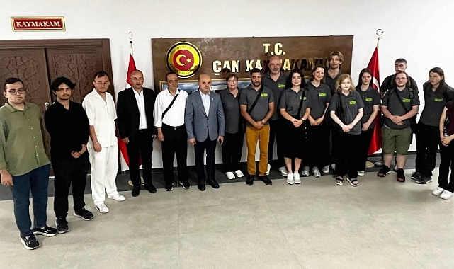 Gençlik Köprüsü Projesi Kapsamında Çan Kaymakamı’na Ziyaret
