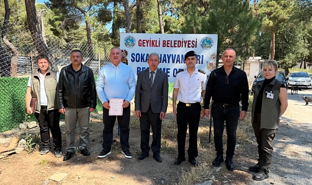 Geyikli’de Sokak Hayvanları Bakımevi ve Rehabilitasyon Merkezi’ne ziyaret