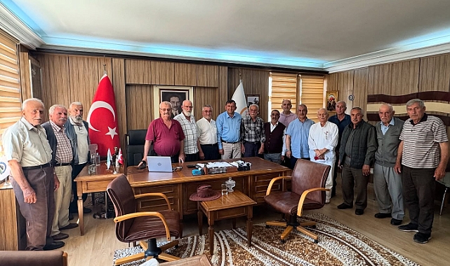 Gökçeada'nın ağır toplarından Başkan Atalay'a ziyaret