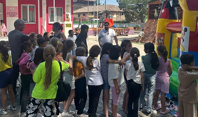 Gümüşçay’da çocuklar için renkli etkinlik