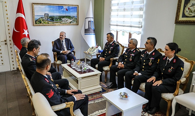 Jandarma Teşkilatı 186 Yaşında: İl Jandarma Komutanı'ndan Vali Toraman’a Ziyaret