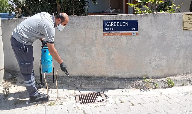 Kepez Belediyesi’nden sivrisineklerle etkin mücadele