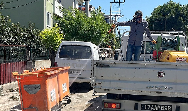 Küçükkuyu Belediyesi’nden haftalık hizmet raporu