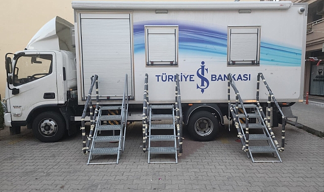 Küçükkuyu’ya İş Bankası Mobil Şubesi