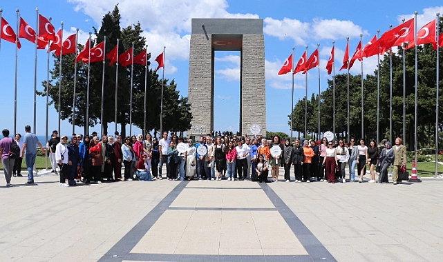 “Kuruluştan Çanakkale’ye Tarih ve Medeniyet Gezisi” ile gençler tarihle buluştu
