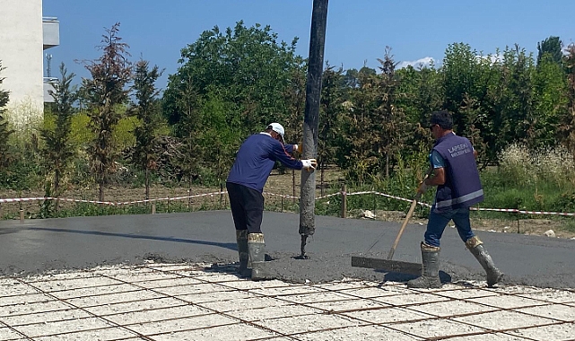 Lapseki Belediyesi’nden ilçe genelinde yoğun çalışma