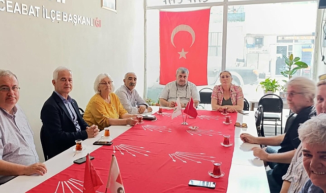 Milletvekili Güneşhan ve İl Başkanı Gürbüz’den Eceabat’a ziyaret
