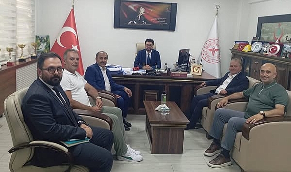 Sağlık-Sen Genel Başkan Vekili Durali Baki'den Çanakkale İl Sağlık Müdürlüğü'ne Ziyaret