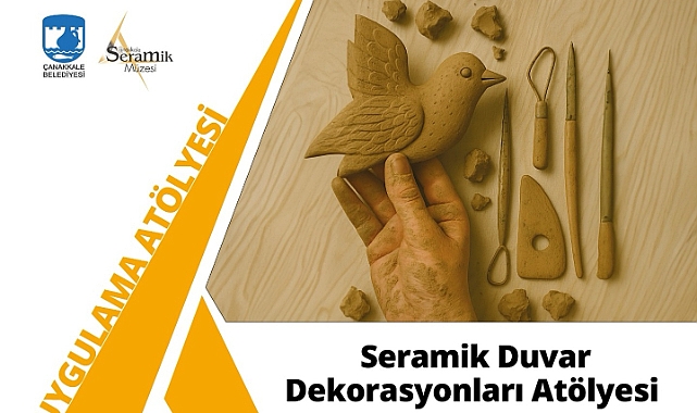Seramik Duvar Dekorasyonları Atölyesi başvuruları başladı