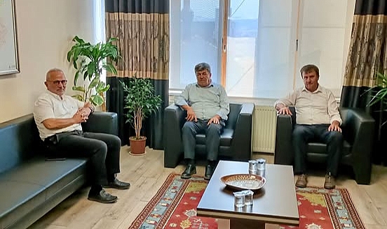 Tarıman ve Cevizci’den AK Parti İl Başkanı Göktürk’e ziyaret
