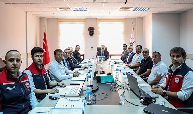 Toprak Koruma Kurulu Toplantısı Vali Doç. Dr. Ömer Toraman Başkanlığında Gerçekleştirildi