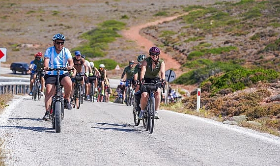 Troya’dan Tenedos’a pedallar çevrildi