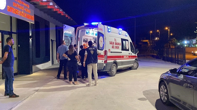 Orman yangını ile mücadele edenlerin yakınları Aile Sağlık Merkezi önünde toplandı