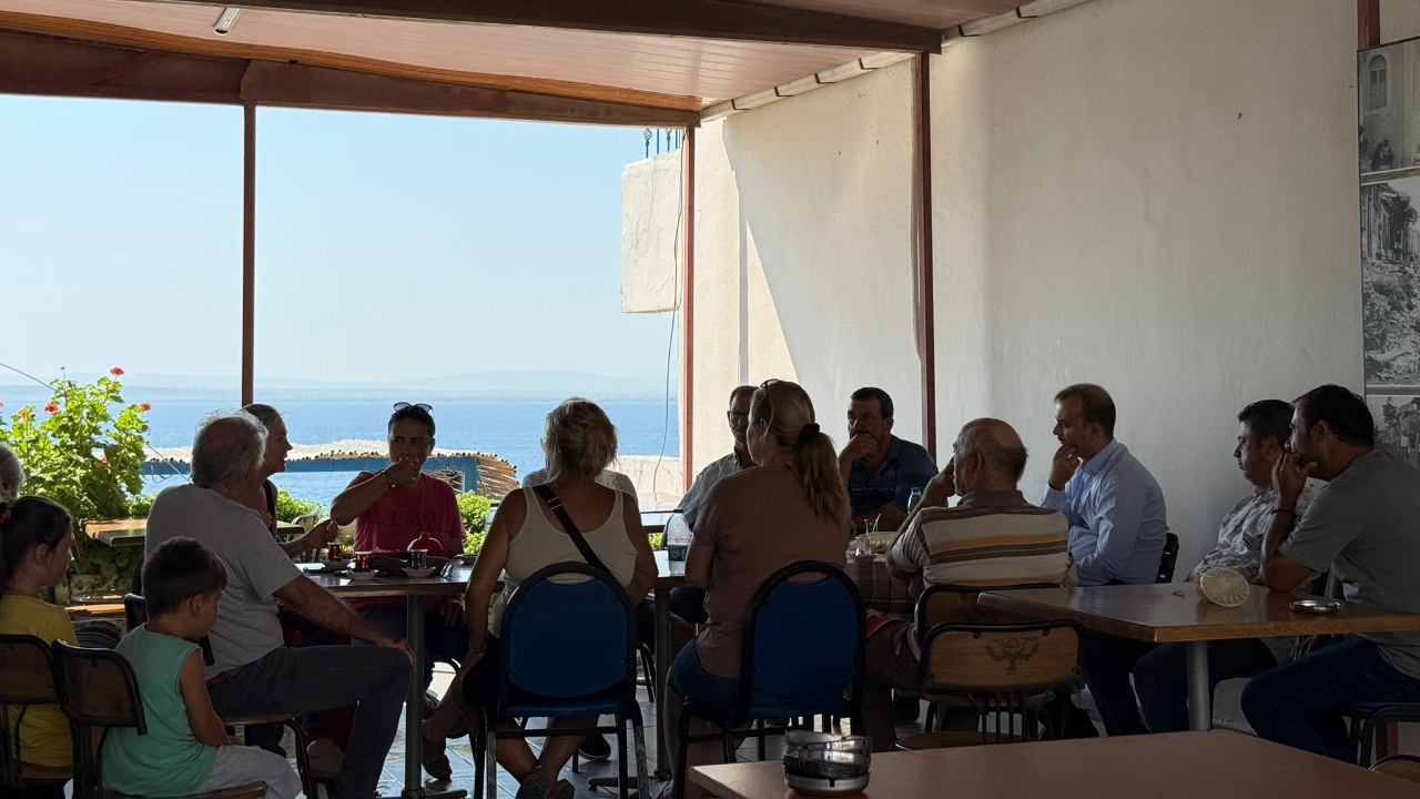 Eceabat Kaymakamı Yenigün, Köylerde Halkla Buluştu