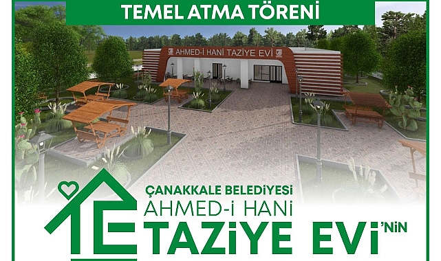 Ahmed-i Hani Taziye Evi’nin temeli atılıyor
