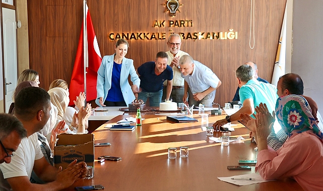 AK Parti Çanakkale İl Yönetim Kurulu toplandı