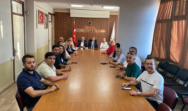 Bakan Yardımcısı Tarıkdaroğlu’ndan AK Parti İl Başkanlığına ziyaret