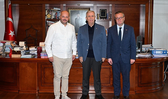 Başkan Alper Şen'den Mansur Yavaş'a ziyaret