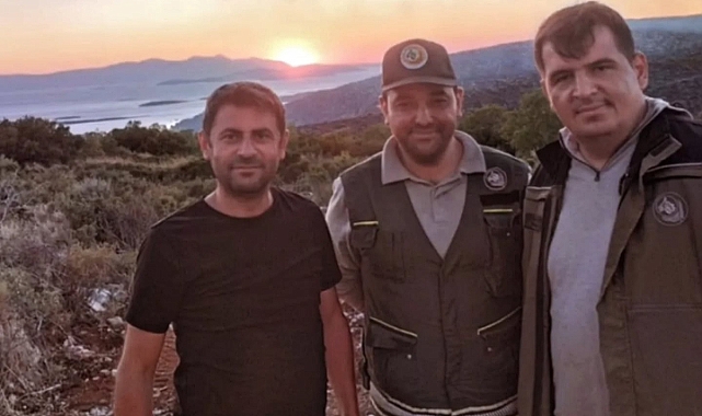 Bayramiç Orman İşletme Müdürlüğü’nden Çeşme yangınına destek