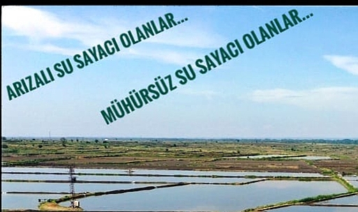 Biga Ziraat Odası'ndan su kullanan üyelere uyarı!