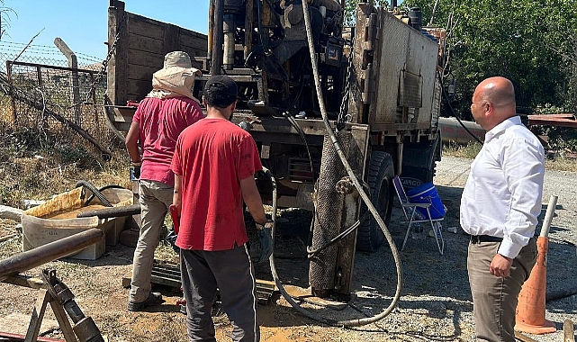 Bozcaada'da sondaj çalışmaları başladı