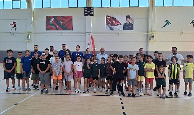 Bozcaada Yaz Spor Okulu başladı