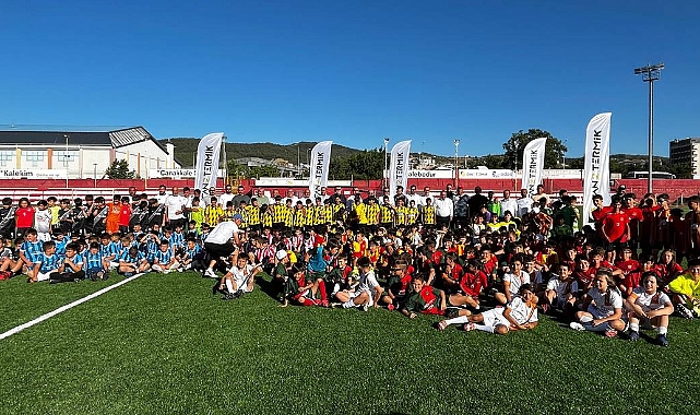 Çan’da Futbol Şöleni: Minikler Sahaya İndi