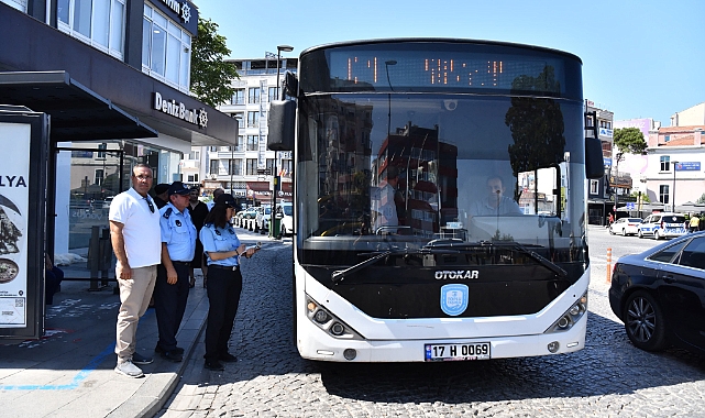 Çanakkale Belediyesi’nden toplu taşıma ve taksi denetimi