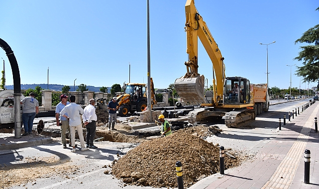 Çanakkale’de yağmursuyu altyapısı yenileniyor