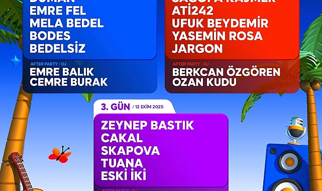 Çanakkale Müzik Festivali’nde Geri Sayım Başladı: Line-Up Açıklandı!