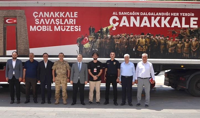 Çanakkale Savaşları Mobil Müzesi Tatvan’da ziyarete açıldı