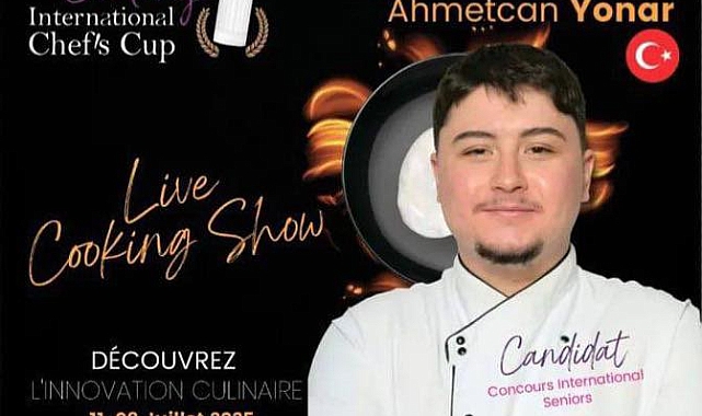 Çanlı Şef Ahmetcan Yonar’dan Dünya 3.’lüğü!