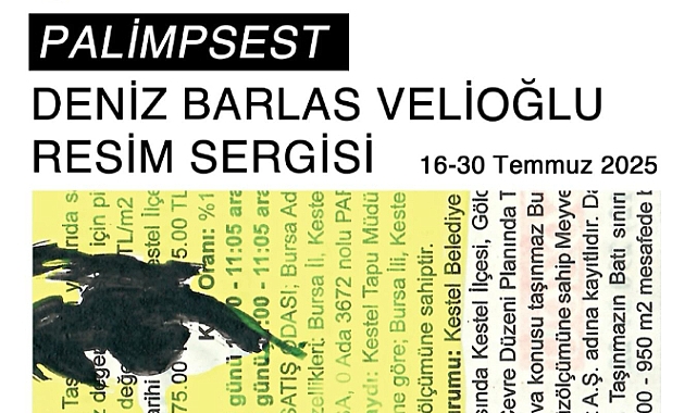 Deniz Barlas Velioğlu’ndan “Palimpsest” sergisi Itırlı Bahçe’de
