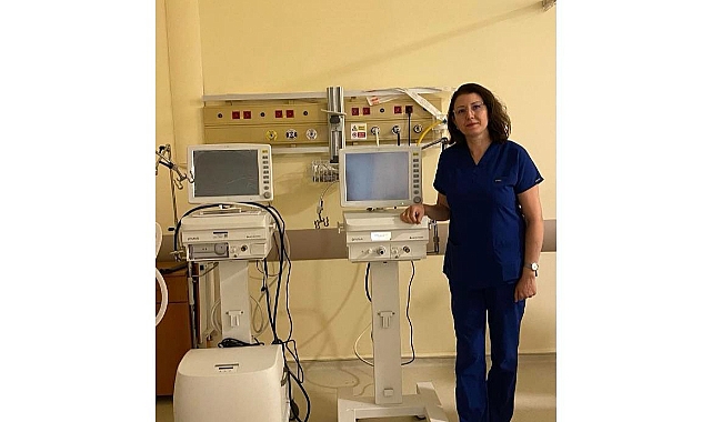 Ezine Devlet Hastanesi Yoğun Bakımına yeni solunum cihazı