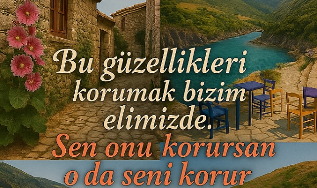 Gökçeada Belediyesi’nden çevreye duyarlılık çağrısı