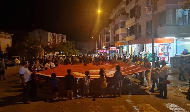 Gökçeada’da 15 Temmuz Demokrasi ve Millî Birlik Günü Anma Programı Düzenlendi