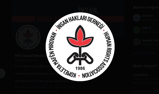 İHD’den İçişleri Bakanı’nın gözaltı paylaşımına tepki