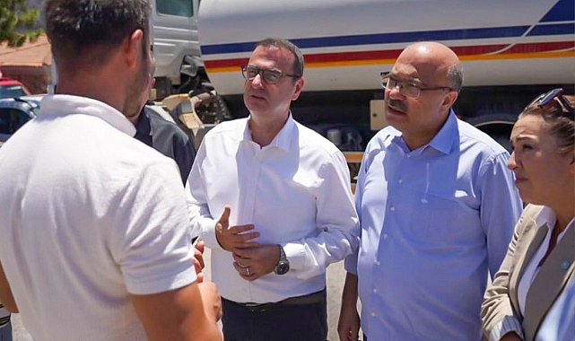 İYİ Parti Heyeti Yangın Bölgesinde: “Milletimizin Yanındayız”