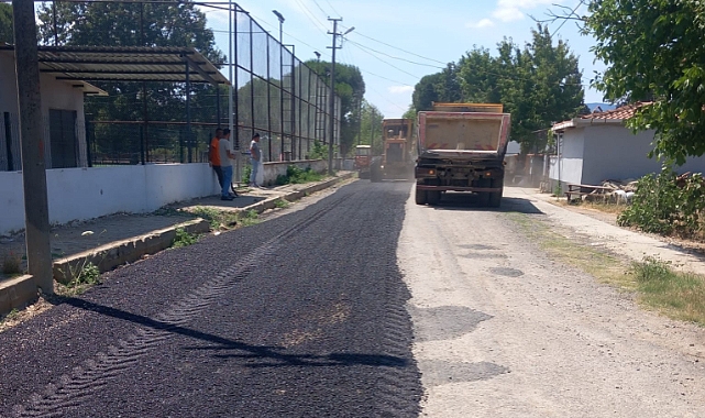 Kalkım’da yol çalışmaları hız kazandı