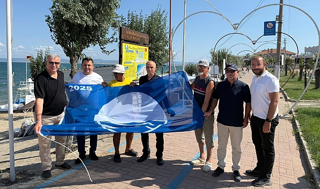 Karabiga’da Mavi Bayrak Yeniden Dalgalanıyor!