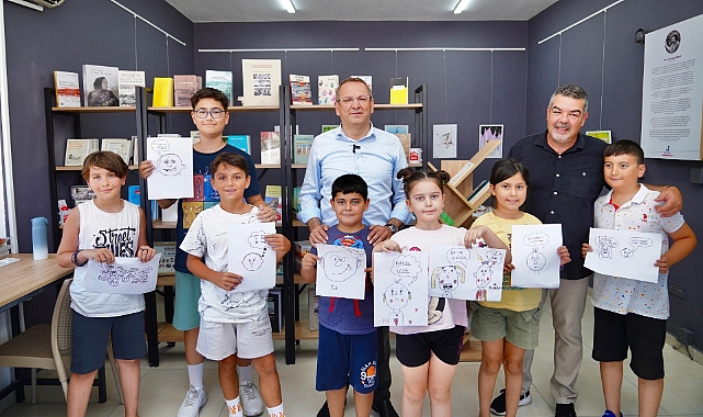 Karikatür Atölyesi minik sanatçılara ilham oldu