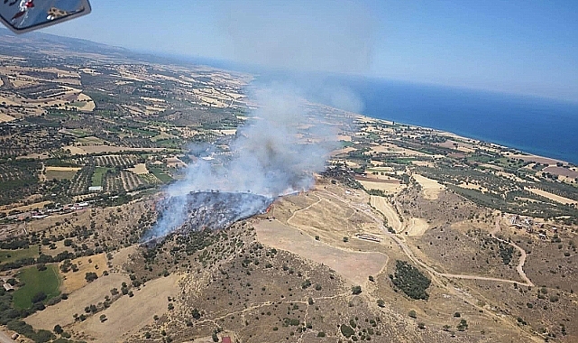 Kösedere’de Çıkan Orman Yangını Kontrol Altına Alındı