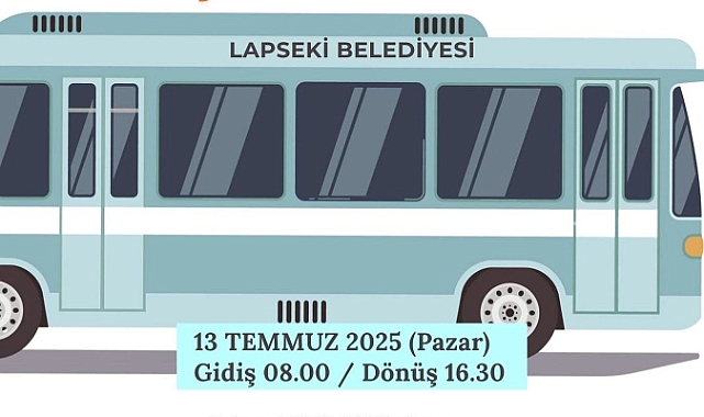 Lapseki Belediyesi'nden AGS ve ÖABT sınavına ücretsiz servis desteği
