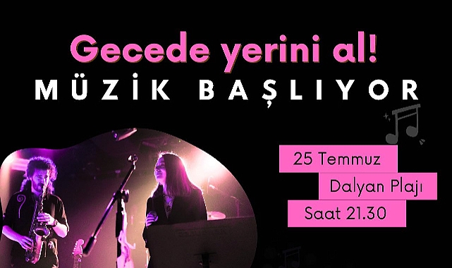 Lapseki’de 30. Geleneksel Plaj Voleybolu Turnuvasında müzik şöleni