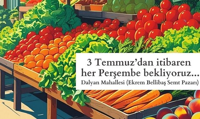 Lapseki’de yeni semt pazarı hizmete giriyor