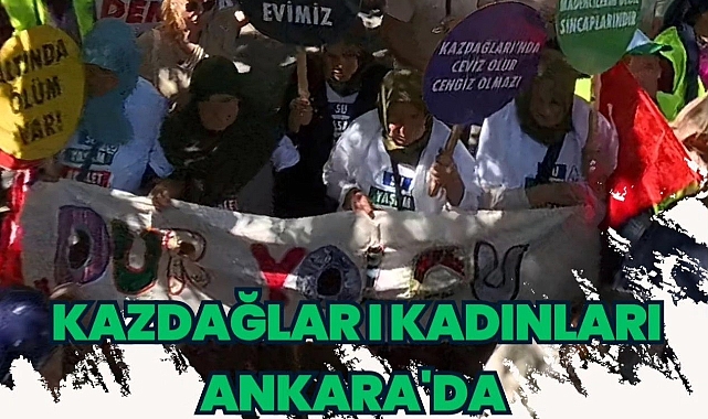 Maden Yasası Genel Kurulda; Kazdağları ve Türkiye'nin ormanları tehlikede !