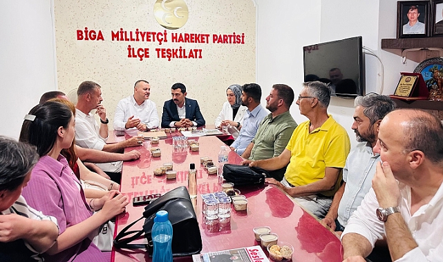 MHP Çanakkale Teşkilatından Biga Çıkarması